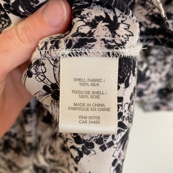 Rebecca Taylor • Silk Floral Top - Picture 7 of 7